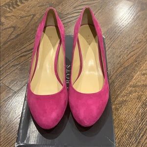 Talbots Raspberry ISA 6.5 pink heels